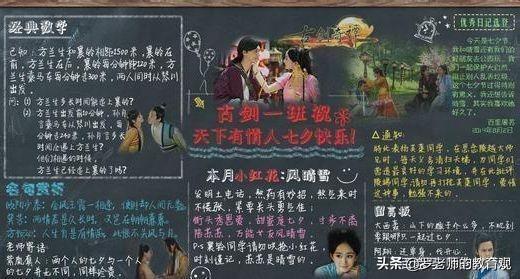 天生的画家！小学生创意黑板报“火了”，班主任看了乐开花