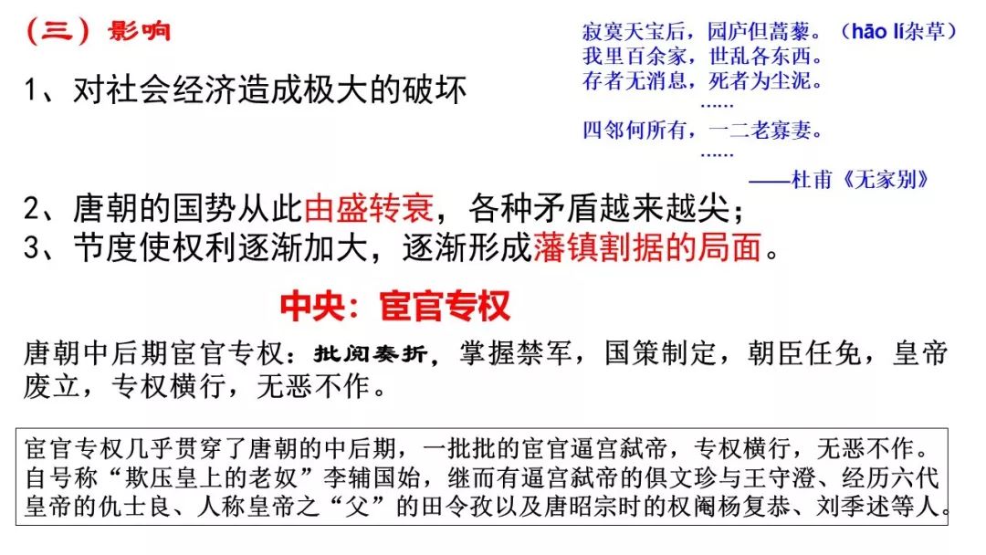唐朝安史之乱