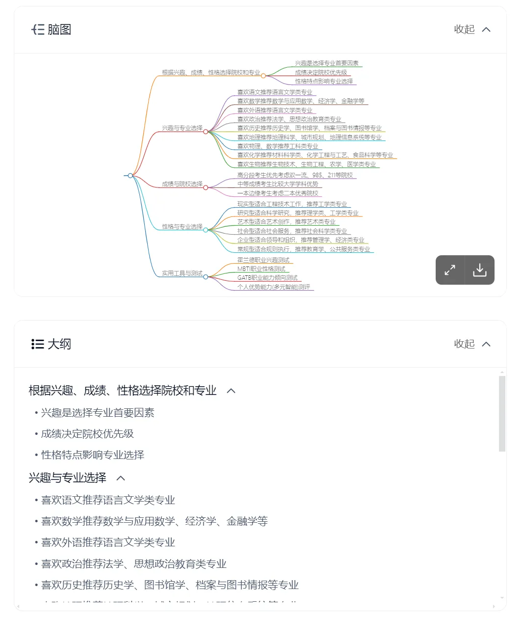天工AI高考志愿填报
