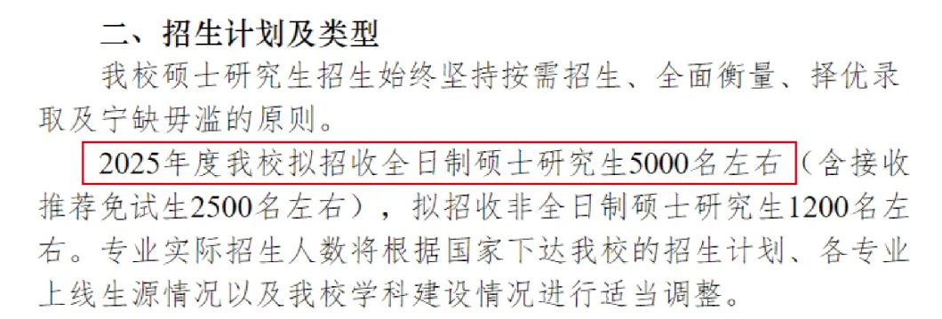 2025考研情报：有哪些院校扩招了？