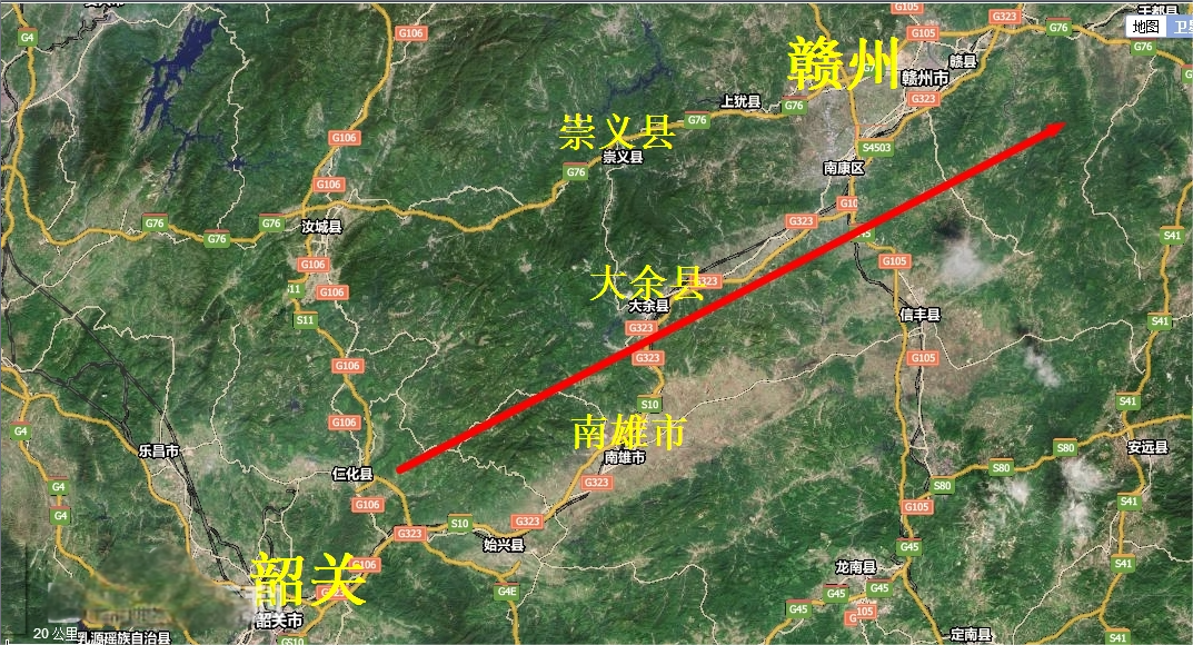 五岭地理