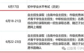 中考名额分配、录取顺序和平行志愿填报技巧