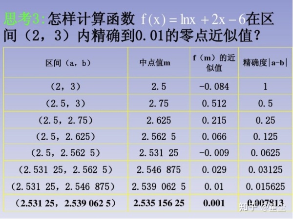 二分法解决