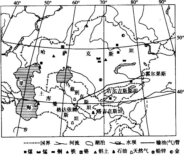 世界地理中亚篇考点知识拓展典题精炼
