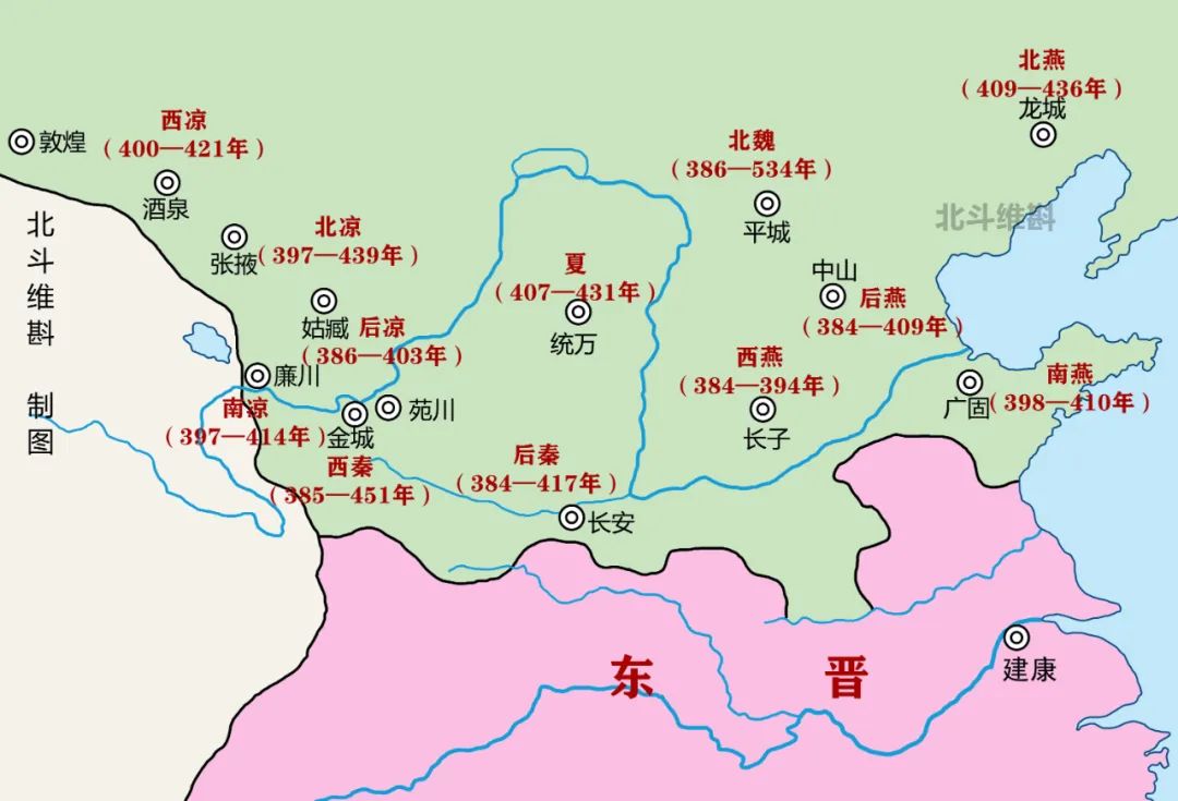 南北朝历史地理