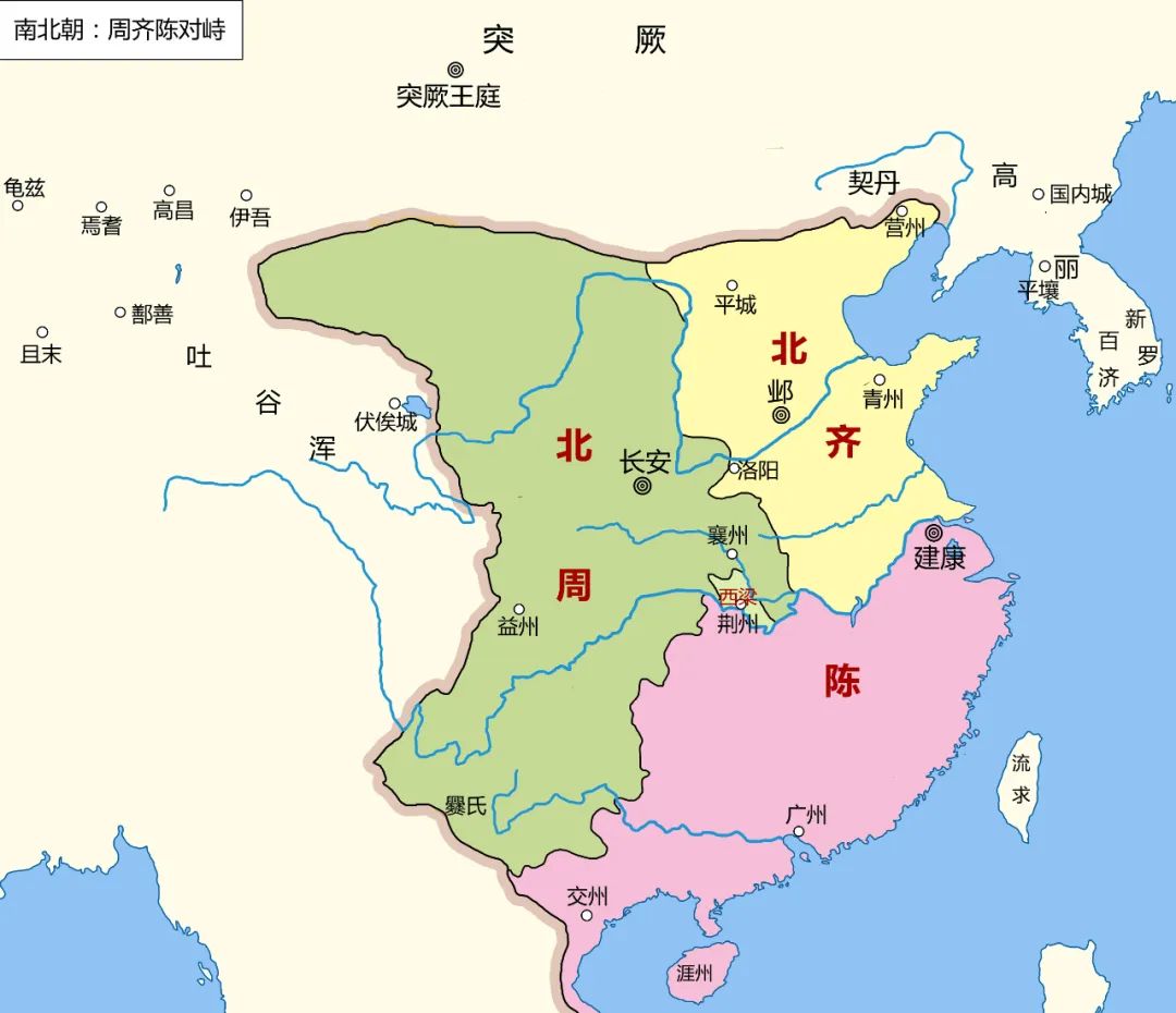 南北朝历史地理
