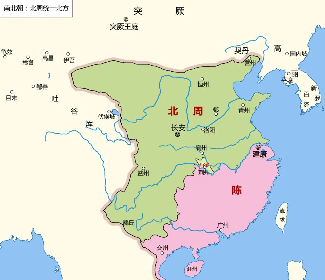 南北朝历史地理