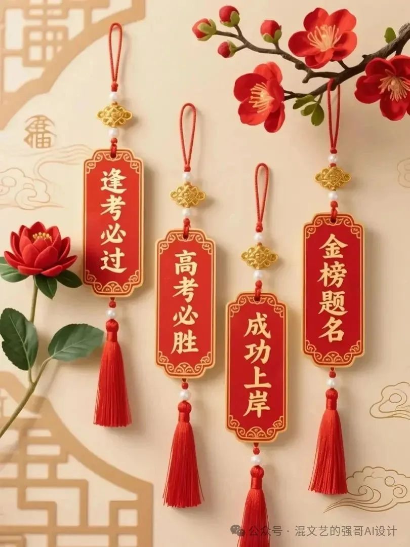 AI高考祝福海报